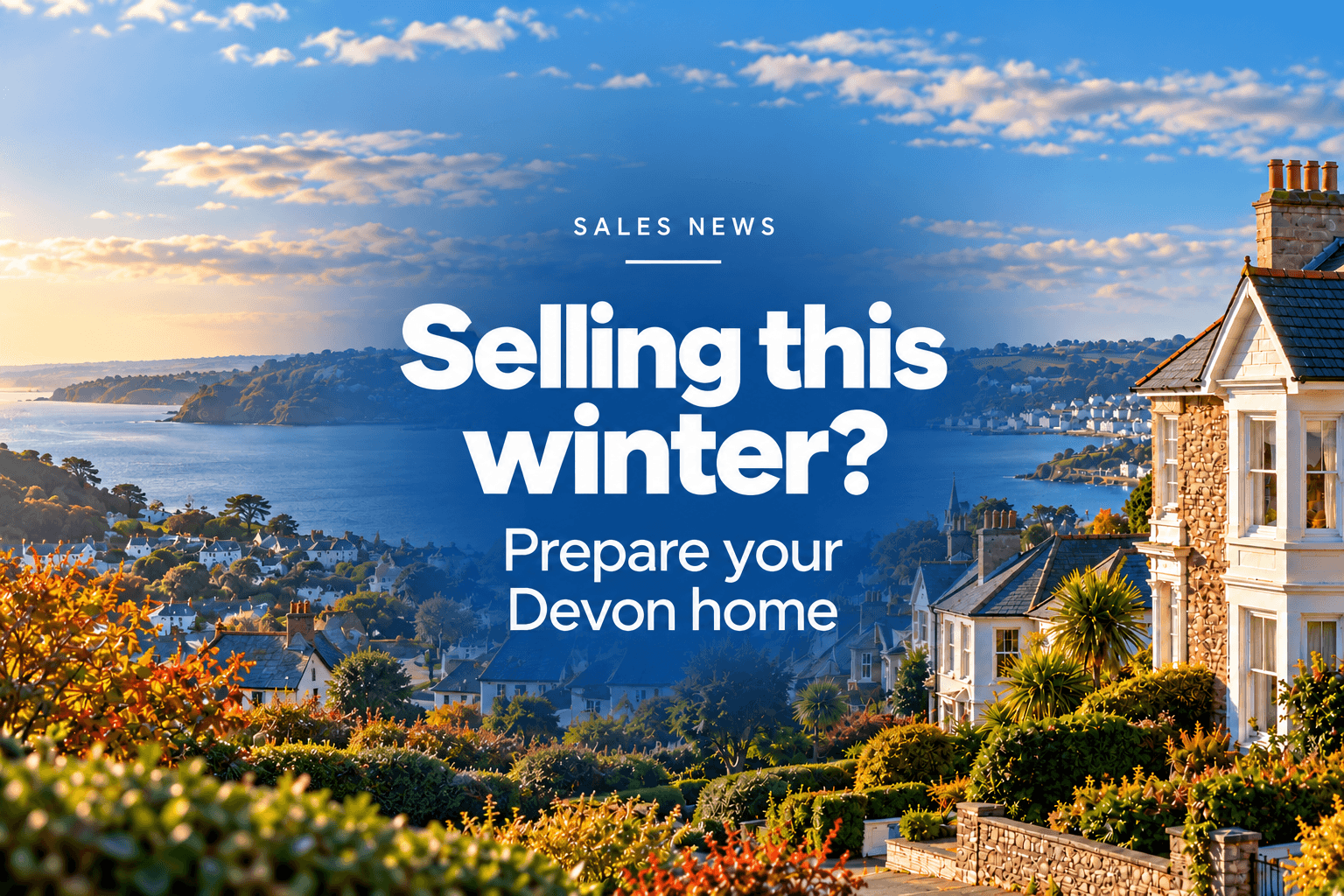 Selling This Winter? How to Prepare Your Devon Home